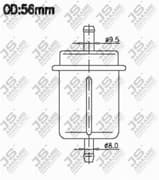 OEM FUEL FILTER 1FZ-F/3F FS9085