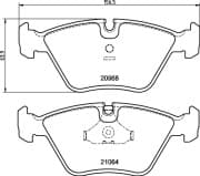 OEM BRAKE-PADS MDB1393