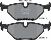 OEM BRAKE PAD SET 17.3MM, 3(E46) 2193404