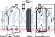 OEM OIL COOLER ASSY 91117