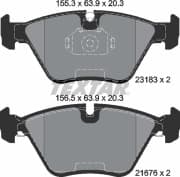 OEM PAD KIT, DISC BRAKE 2318302