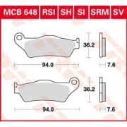 OEM PAD KIT, DISC BRAKE MCB648RSI