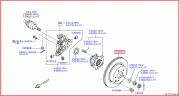 OEM REAR BR/DISC 43206CA000