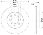 OEM BRAKE ROTOR ND8011K