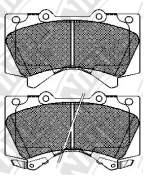 OEM PAD KIT, DISC BRAKE PN1541