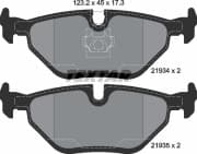 OEM BRAKE PAD SET 17.3MM, 3(E46) 2193402