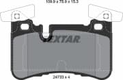 OEM BRAKE PAD/DISC REAR W212 2473301