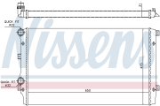 OEM RADIATOR ASSY, ENGINE COOLANT 65280A