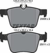 OEM PAD KIT, DISC BRAKE 2500901