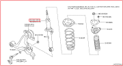 OEM SHOCK ABSORBER E61101MT0A