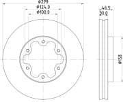 OEM BRAKE ROTOR ND2037K