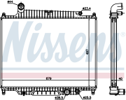 OEM RADIATOR ASSY, ENGINE COOLANT 643222