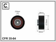 OEM PULLEY ROLLER ASSY 3564