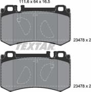 OEM PAD KIT, DISC BRAKE 2347801