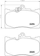 OEM PAD KIT, DISC BRAKE NP1072