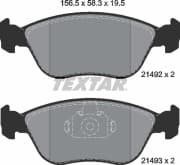 OEM TEXTAR 2149201 DISC BRAKE PAD 2149201