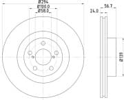 OEM BRAKE ROTOR ND7004K