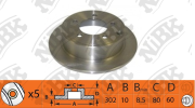 OEM BRAKE DRUM RN1402