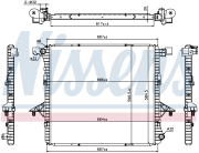 OEM RADIATOR ASSY, A/C 65298