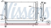 OEM RADIATOR A4/A6 60299