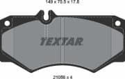 OEM BRAKE PAD SET FRT-G(W463) 2105601