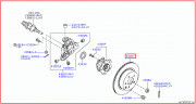 OEM ROTOR DISC REAR 43206EG000