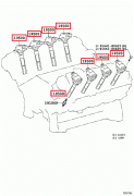 OEM COIL ASSY, IGNITION 9091902261