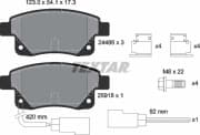 OEM PAD KIT, DISC BRAKE 2448601