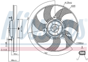 OEM FAN-RADIATOR/A3/JETTA/PASSAT 85733