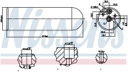 OEM RECEIVER TANK, AIR CONDITIONER 95231