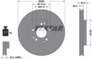 OEM BRAKE DISC W114/500E/R129 92057900