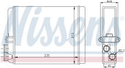 OEM RADIATOR ASSY, HEATER 73641