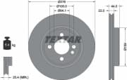 OEM BRAKE DISC-MINI R50/R53 92262403