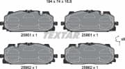 OEM PAD KIT, DISC BRAKE 2586101