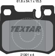 OEM BRAKE PAD RR W124/W202 2130103