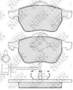 OEM PAD KIT, DISC BRAKE PN0300W