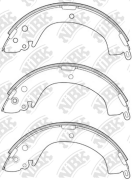 OEM SHOE KIT, DRUM BRAKE FN6715