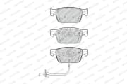 OEM PAD KIT, DISC BRAKE FDB4871