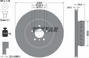 OEM BRAKE ROTOR 92266625