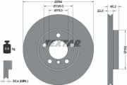 OEM BRAKE ROTOR 92277805