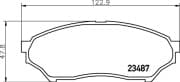 OEM PAD KIT, DISC BRAKE NP3015