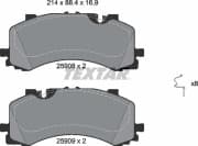 OEM Brake Pad Set, disc brake 2590801