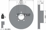 OEM BRAKE ROTOR 92058300