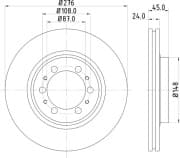 OEM BRAKE ROTOR ND3013