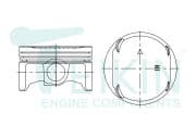 OEM PISTON ASSY 38186STD