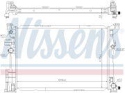 OEM RADIATOR ASSY, A/C 67187