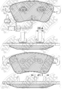 OEM PAD KIT, DISC BRAKE PN0351W