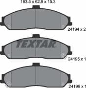 OEM SHOE KIT, DRUM BRAKE 2419401