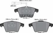 OEM BRAKE PAD SET/CAMP MOB/TRANSPR 2374602