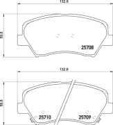 OEM PAD KIT, DISC BRAKE NP6015